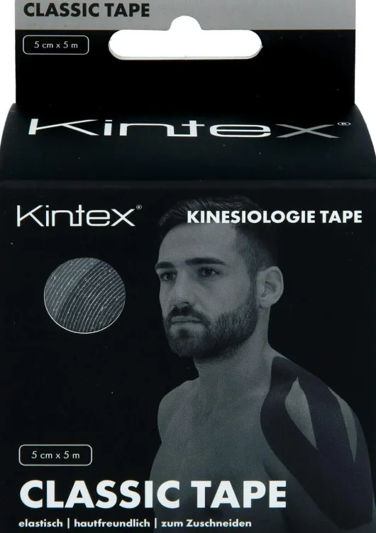 Kintex Kinesiologie Tape Classic 5 Cmx5 M Schwarz