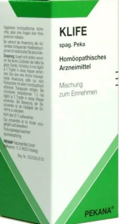 Klife Spag. Peka 50 ml Tropfen