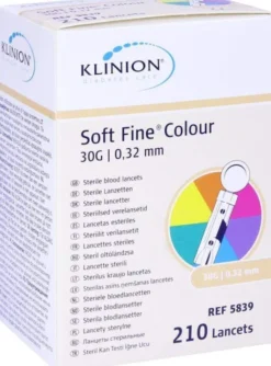 Klinion Soft Fine Colour 210 Lanzetten 30g