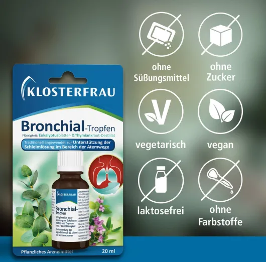 Klosterfrau Bronchialtropfen 20 ml