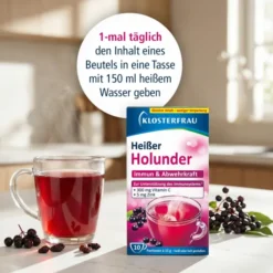 Klosterfrau Broncholind Heißer Holunder Granulat