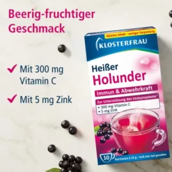 Klosterfrau Broncholind Heißer Holunder Granulat