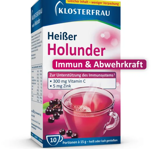Klosterfrau Broncholind Heißer Holunder Granulat