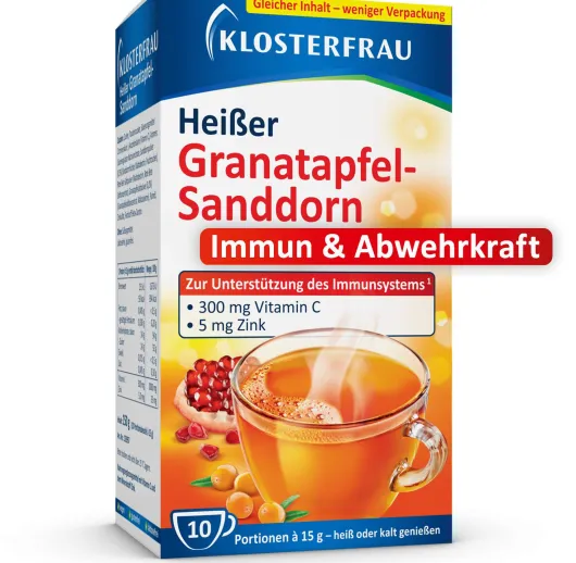 Klosterfrau Broncholind Heißer Granatapfel-Sanddorn Granulat 10...