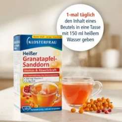 Klosterfrau Broncholind Heißer Granatapfel-Sanddorn Granulat 10...