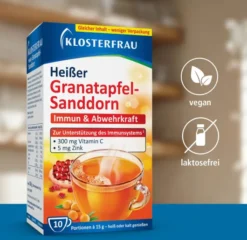 Klosterfrau Broncholind Heißer Granatapfel-Sanddorn Granulat 10...