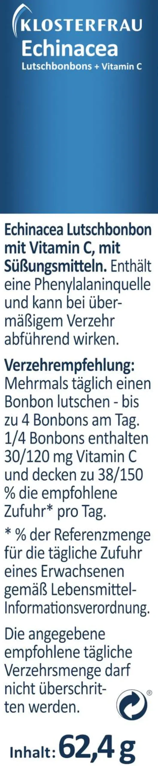 Klosterfrau Echinacea Bonbons 24 Stk