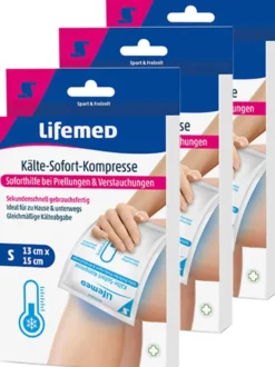 Kälte-Sofort-Kompresse 3er-Set