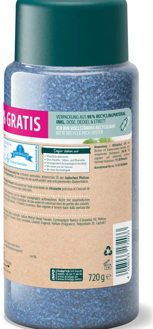 Kneipp Badekristalle Entspannung Pur 720 G