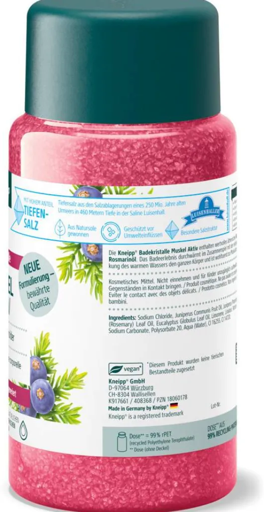 Kneipp Badekristalle Muskel Aktiv 600 G