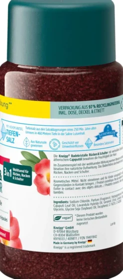 Kneipp Badekristalle Rücken & Schulter 600 G