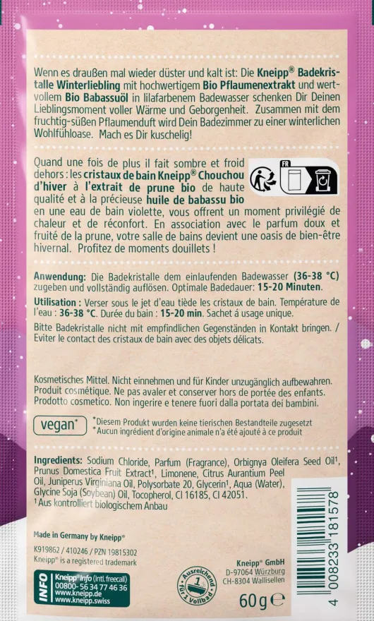 Kneipp Badekristalle Winterliebling 60 G