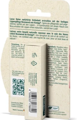 Kneipp Farbige Lippenpflege Rosewood 3,5 G