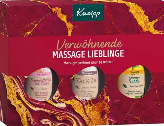 Kneipp Geschenkpackung Verwöhnende Massage Lieblinge 3 X 20 ml