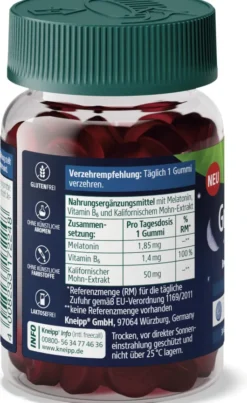Kneipp Gute Nacht Melatonin Gummies 30 Stück