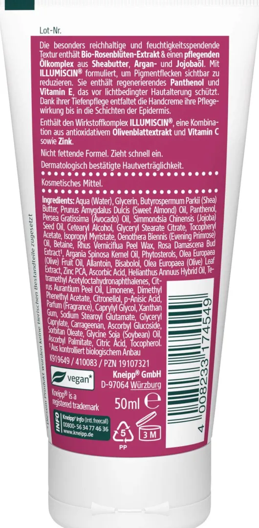 Kneipp Handcreme glättend 50 ml