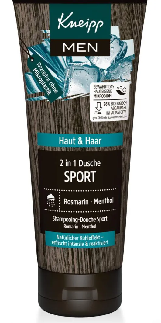 Kneipp Men 2in1 Dusche Sport 200 ml Duschgel