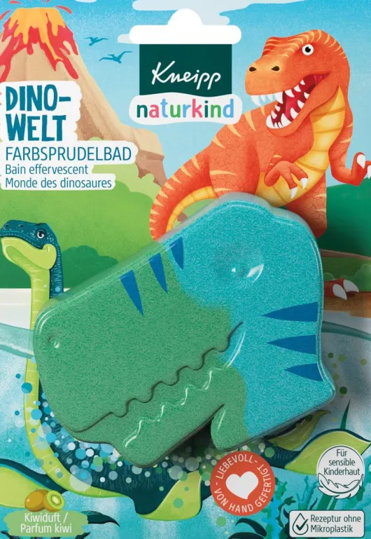 Kneipp Naturkind Farbsprudelbad Dinowelt 1 Stück