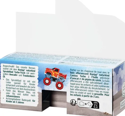 Kneipp Naturkind Sprudelbad Turbo Truck 1 Stück