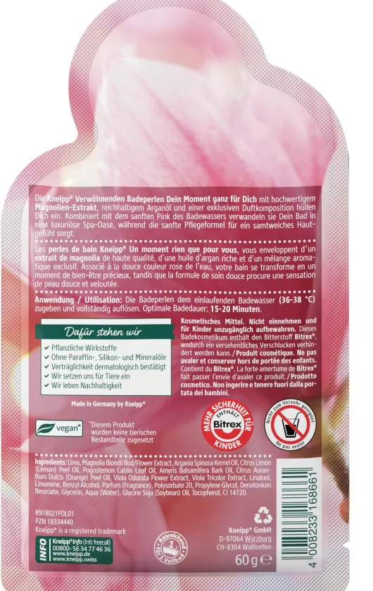 Kneipp Verwöhnende Badeperlen Dein Moment Ganz Für Dich 60 G