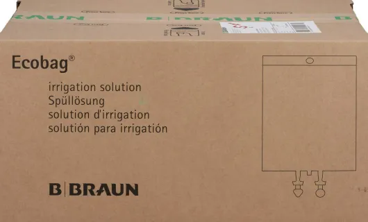 Kochsalzlösung 0,9% B.Braun Spüllösung Ecobag Click 4x3000 Ml...