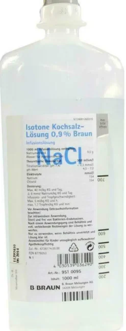 Kochsalzlösung 0,9% Ecoflac Plus 1000 ml Infusionslösung