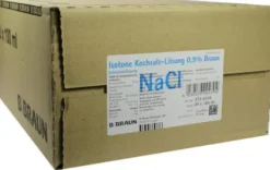 Kochsalzlösung 0,9% Glasflasche 20x100 ml Infusionslösung