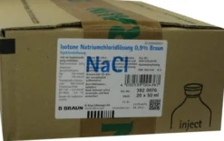 Kochsalzlösung Isotone Natriumchloridlösung 0,9% 20 X 50 Ml...