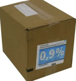 Kochsalzlösung 0,9% Plastikflasche 10x500 ml Infusionslösung