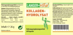 Kollagen Hydrolysat 400 Pro Tag 60 Kapseln