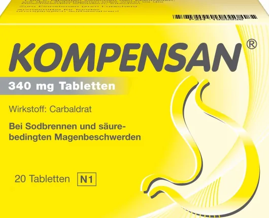 Kompensan Tabletten 340 mg 20 Stück