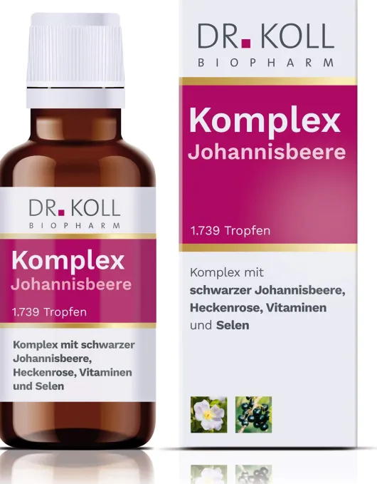 Komplex Johannisbeere Dr.Koll Gemmo Heckenrose 50 ml Tropfen