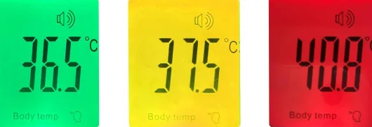 Kontaktlos Infrarot-Thermometer für Stirn und Oberflächen