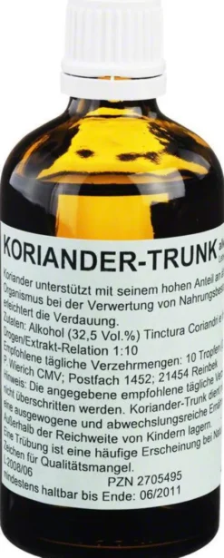 Koriander Trunk 100 ml Tropfen