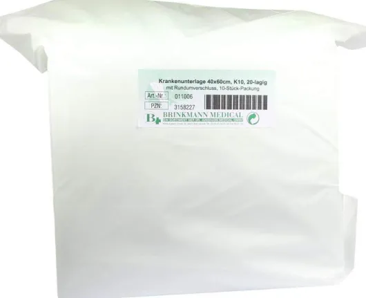 Krankenunterlage Brinkmann K10 40x60cm 20-Lagig