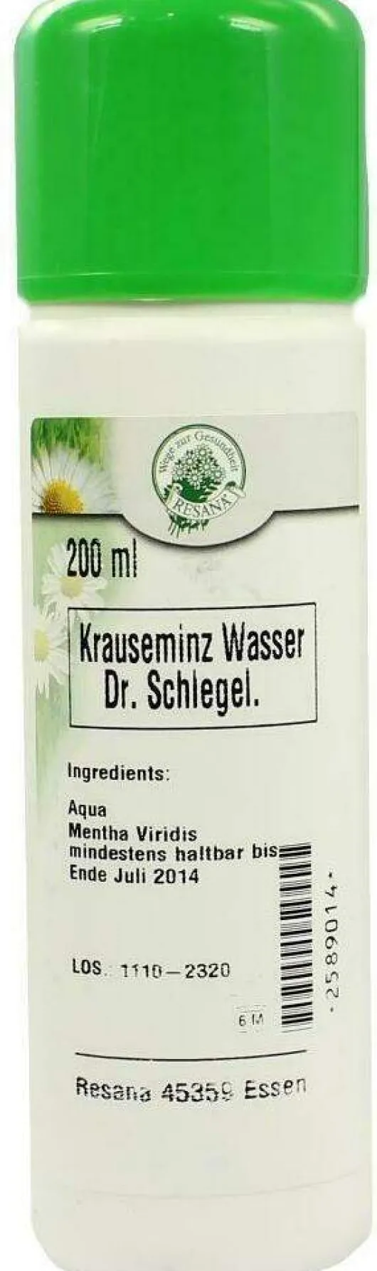 Krauseminzwasser Dr. Schlegel