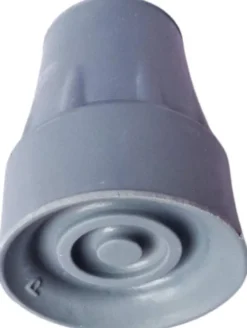 Krückenkapsel 22mm Grau Stahleinlage Für Achselkrücken