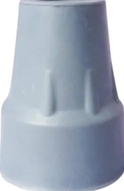 Krückenkapsel 22mm Grau Stahleinlage Für Achselkrücken