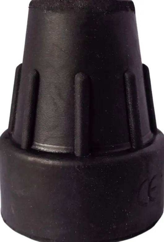 Krückenkapsel 16mm Schwarz Stahleinlage Für Unterarmstütze