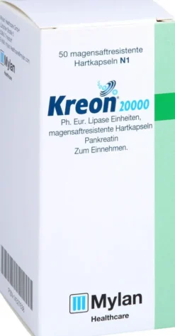 Kreon 20.000 Ph.Eur.Lipase Einheiten Msr.Hartkaps.