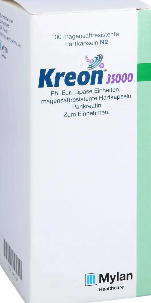 Kreon 35.000 Ph.Eur.Lipase Einheiten Msr.Hartkaps.