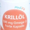 Krillöl 500 mg Omega-3 Forte Kapseln Medifit 60 St