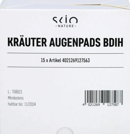 Kräuter Augenpads Bdih