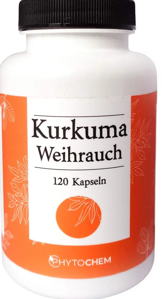 Kurkuma Mit Weihrauch Kapseln 120 Stück