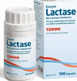 Lactase 12.000 Fcc 100 Kapseln