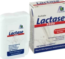 LACTASE 3.500 FCC 100 Tabletten im Klickspender