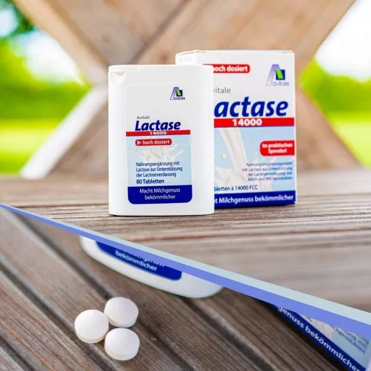 LACTASE 14.000 FCC 80 Tabletten im Spender