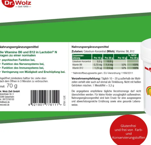 Lactobin N Pulver 70 G