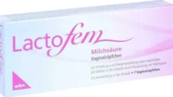 Lactofem Milchsäure 7 Vaginalzäpfchen