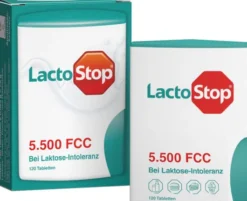 Lactostop 5.500 Fcc 120 Tabletten Klickspender